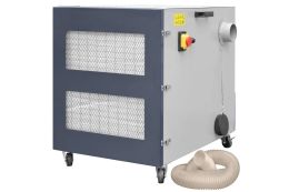 Дводискова шліфувальна машина CORMAK M300S з підставкою та витяжкою MDC1500 400V