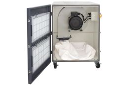 Дводискова шліфувальна машина CORMAK M300S з підставкою та витяжкою MDC1500 400V