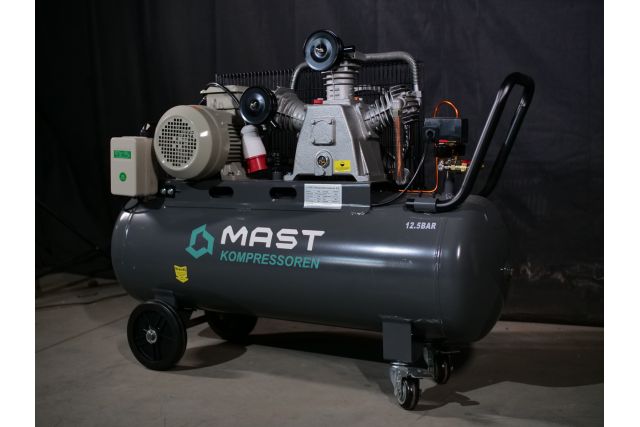 Поршневий компресор MAST TA65/100L 400V 12.5BAR