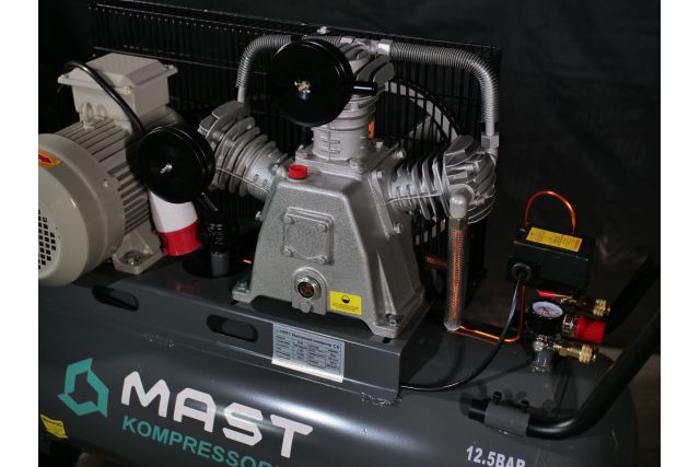 Поршневой компрессор MAST TA65/100L 400V 12.5BAR