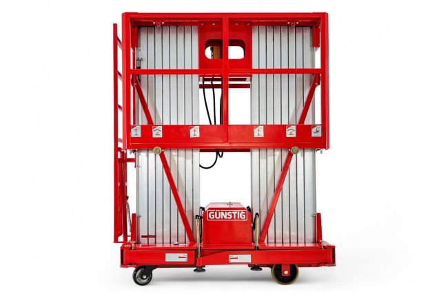 Телескопический мачтовый подъемник...