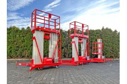 Телескопічний щогловий підйомник (двомісний) Günstig GTWY10-2