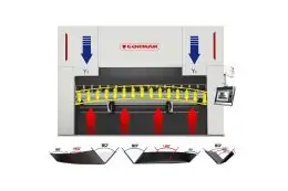 Гідравлічний прес CORMAK CNC SERVO ELITE 130×3200 DA-53TX 3