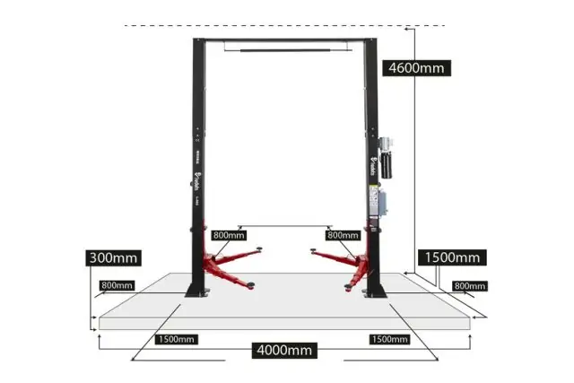 Автоматический двухстоечный подъемник REDATS L-265 14
