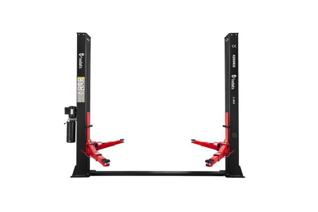 Полуавтоматический двухколонный подъемник...