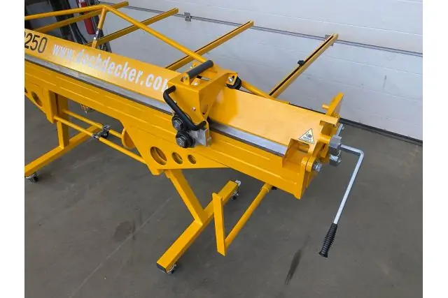 Листозгинальний верстат Dachdecker ZRF-LM – 2250/1,0 10