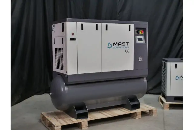 Винтовой компрессор Mast LZN-8 COMBO inverter (осушитель + ресивер 300 л, двигатель на постоянных магнитах) 3