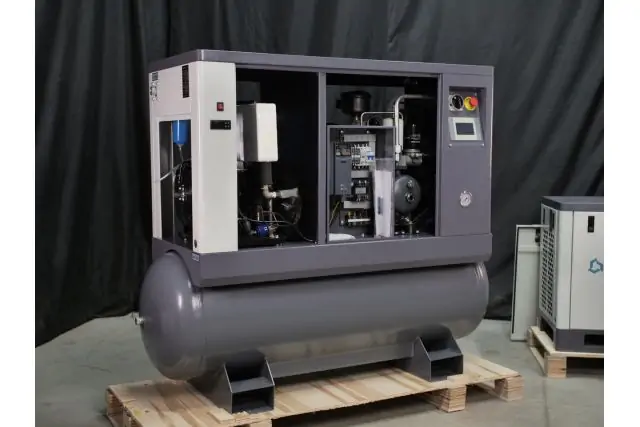 Гвинтовий компресор Mast LZN-8 COMBO inverter (осушувач + ресивер 300 л, двигун на постійних магнітах) 4