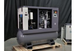 Гвинтовий компресор Mast LZN-8 COMBO inverter (осушувач + ресивер 300 л, двигун на постійних магнітах)