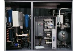 Гвинтовий компресор Mast LZN-8 COMBO inverter (осушувач + ресивер 300 л, двигун на постійних магнітах)