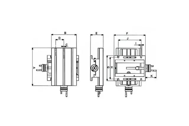 Поперечний стіл 185х100 CORMAK KP201 5