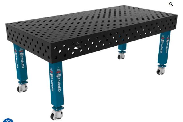 Сварочный стол GPPH PRO 15 мм