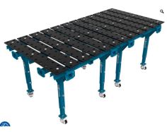 Модульний подвійний зварювальний стіл GPPH MWT