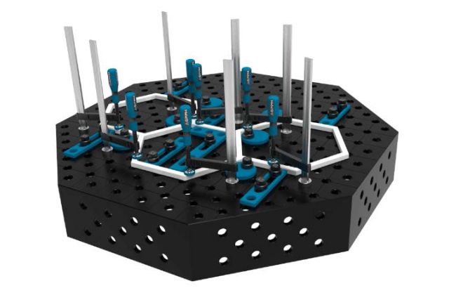 Восьмиугольный сварочный стол GPPH OCT PRO