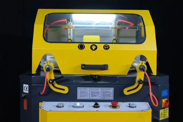 Полуавтоматическая торцовочная пила для резки алюминия Tugra Makina AC 400 2