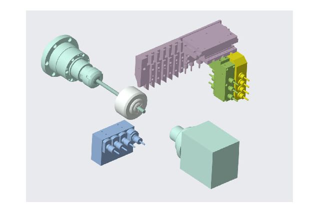 Токарный станок ЧПУ швейцарского типа BYSK B20
