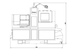 Токарный станок ЧПУ швейцарского типа BYSK B20
