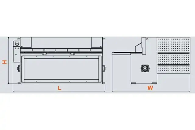 Електромеханічні гільйотинні ножиці LFSS LRGM 1350-3 4