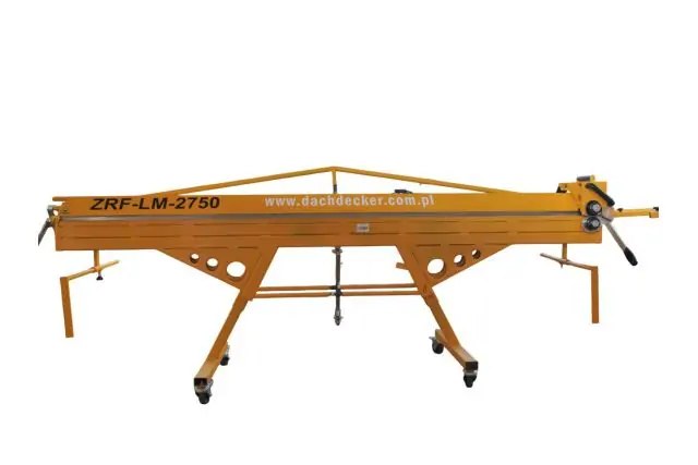 Листозгинальний верстат Dachdecker ZRF-LM-2750/0.8 1