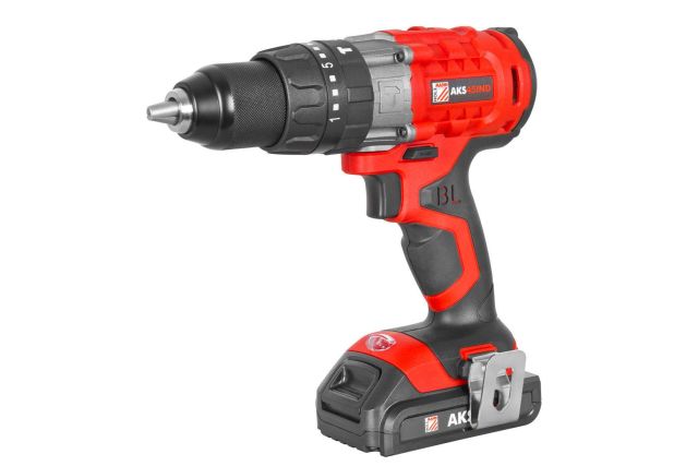 Безщітковий акумуляторний ударний дриль-шуруповерт Holzmann AKS 45IND