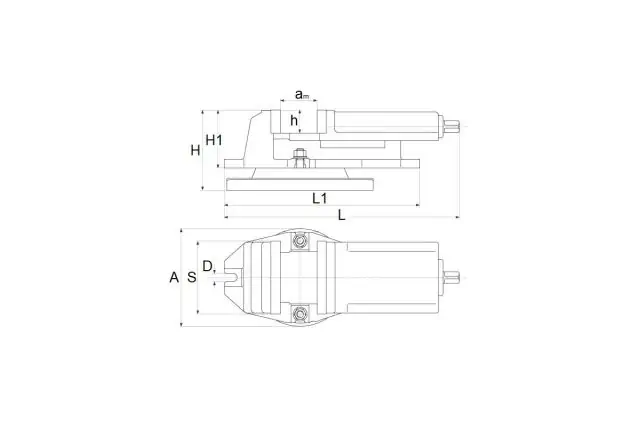 Тиски станочные ротационные 160 мм 5