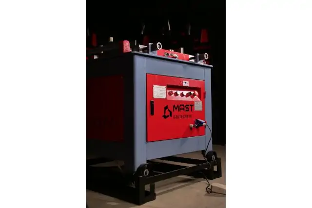 Станок для гибки арматуры MAST Bautechnik GW40A 2