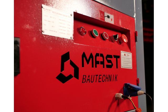 Станок для гибки арматуры MAST Bautechnik GW50A