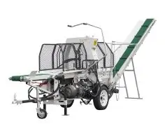 Полуавтоматическая машина для резки и колки дров Lumag SSA500E