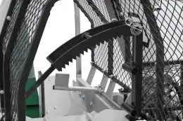 Напівавтоматична машина для різання і розколювання дров Lumag SSA500E 5