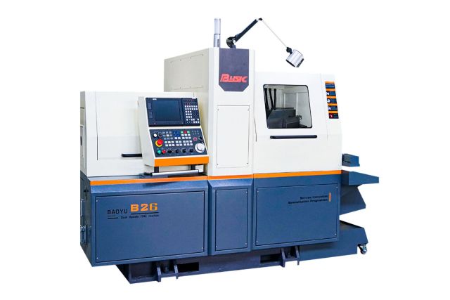 Токарний верстат ЧПУ швейцарського типу BYSK B26