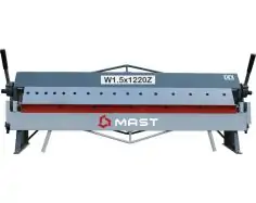 Сегментный листогибочный станок MAST W1.5X1220Z