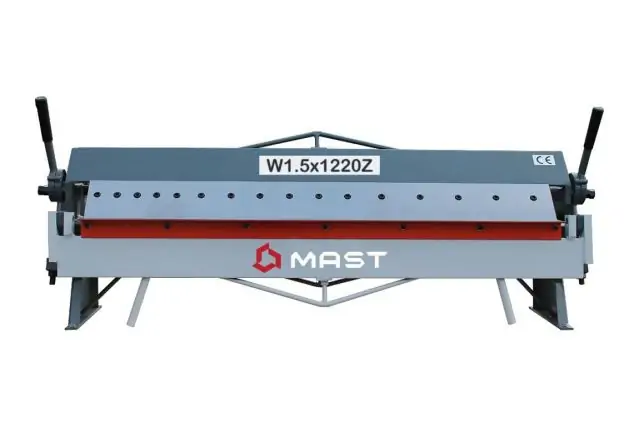 Сегментный листогибочный станок MAST W1.5X1220Z 1