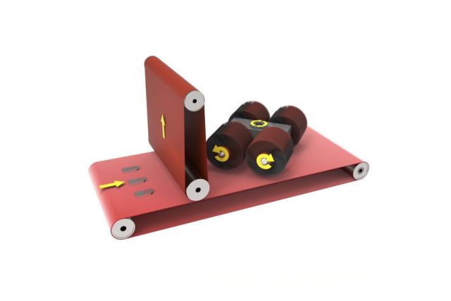 Шлифовальный станок для листового металла...