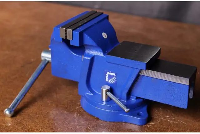 Лещата настільні у комплекті з поворотною плитою Holzmann WBS 100N 5