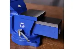 Лещата настільні у комплекті з поворотною плитою Holzmann WBS 100N 6