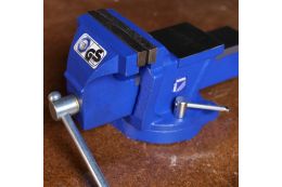 Лещата настільні у комплекті з поворотною плитою Holzmann WBS 100N