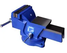 Лещата настільні у комплекті з поворотною плитою Holzmann WBS 125N