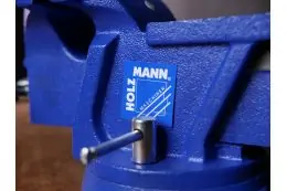 Лещата настільні у комплекті з поворотною плитою Holzmann WBS 125N 6