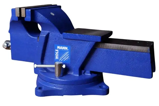 Тиски настольные в комплекте с поворотной плитой Holzmann WBS 150N 1