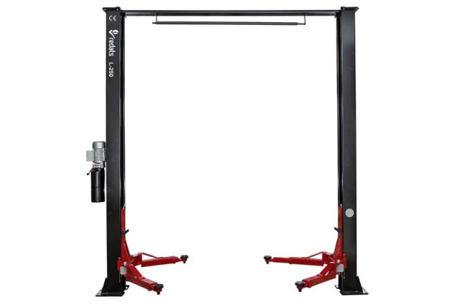 Полуавтоматический двухколонный подъемник...