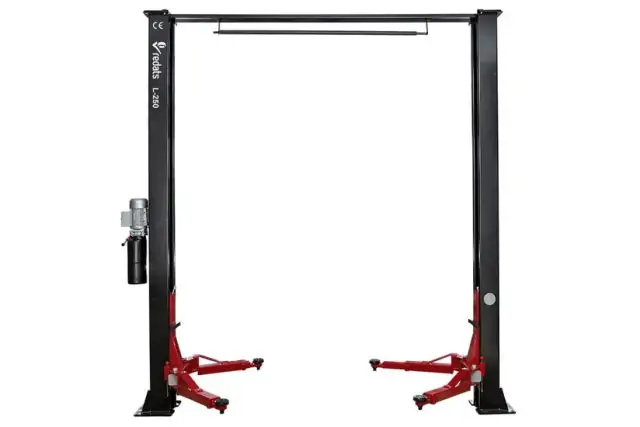 Полуавтоматический двухколонный подъемник REDATS L-250 10