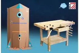 Столярный верстак Holzmann WB 106MINI 4