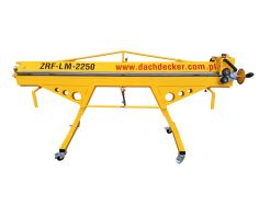 Листозгинальний верстат Dachdecker ZRF-LM – 2250/1,0