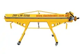 Листозгинальний верстат Dachdecker ZRF-LM – 2250/1,0 1