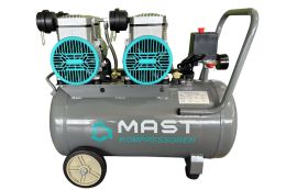 Безмасляний поршневий компресор Mast MOF1680/2x1500-50L