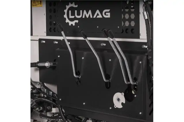 Напівавтоматична машина для різання і розколювання дров Lumag SSA500EH-PROZ/RS 3