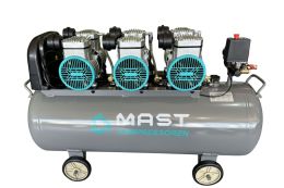 Безмасляний поршневий компресор Mast MOF1680/3x1500-120L