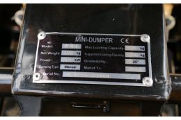 Гусеничный мини-самосвал MAST Bautechnik MT-MD350