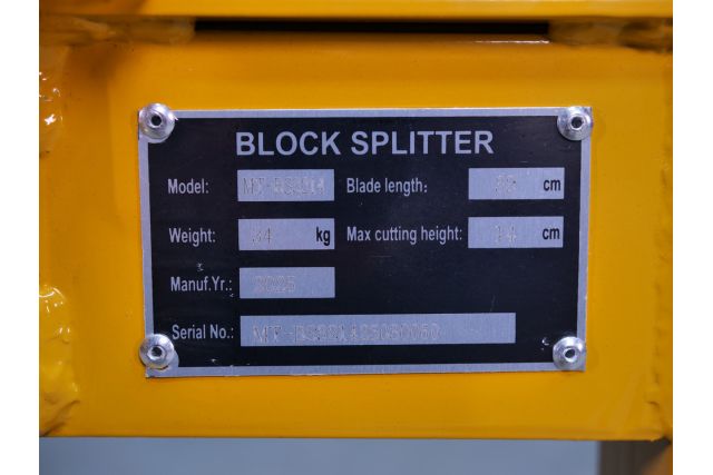 Ручний колун бруківки MAST Bautechnik MT-BS3214