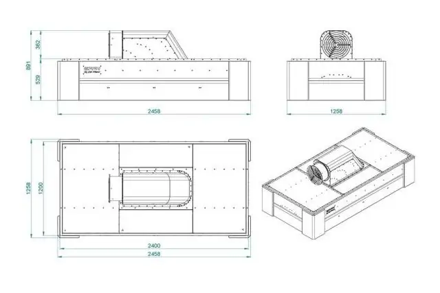 Зварювальний витяжний ковпак з вентилятором GPPH IQ Air Flow 2400x1200 мм 2